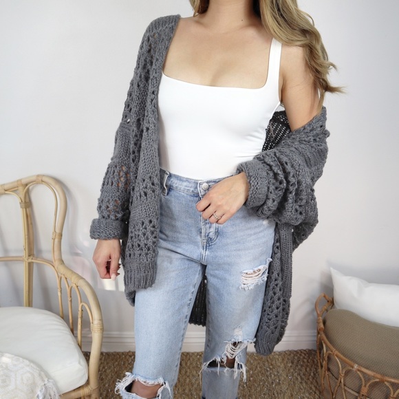 HYFVE Sweaters - Bohemian Longline Oversized Cardigan